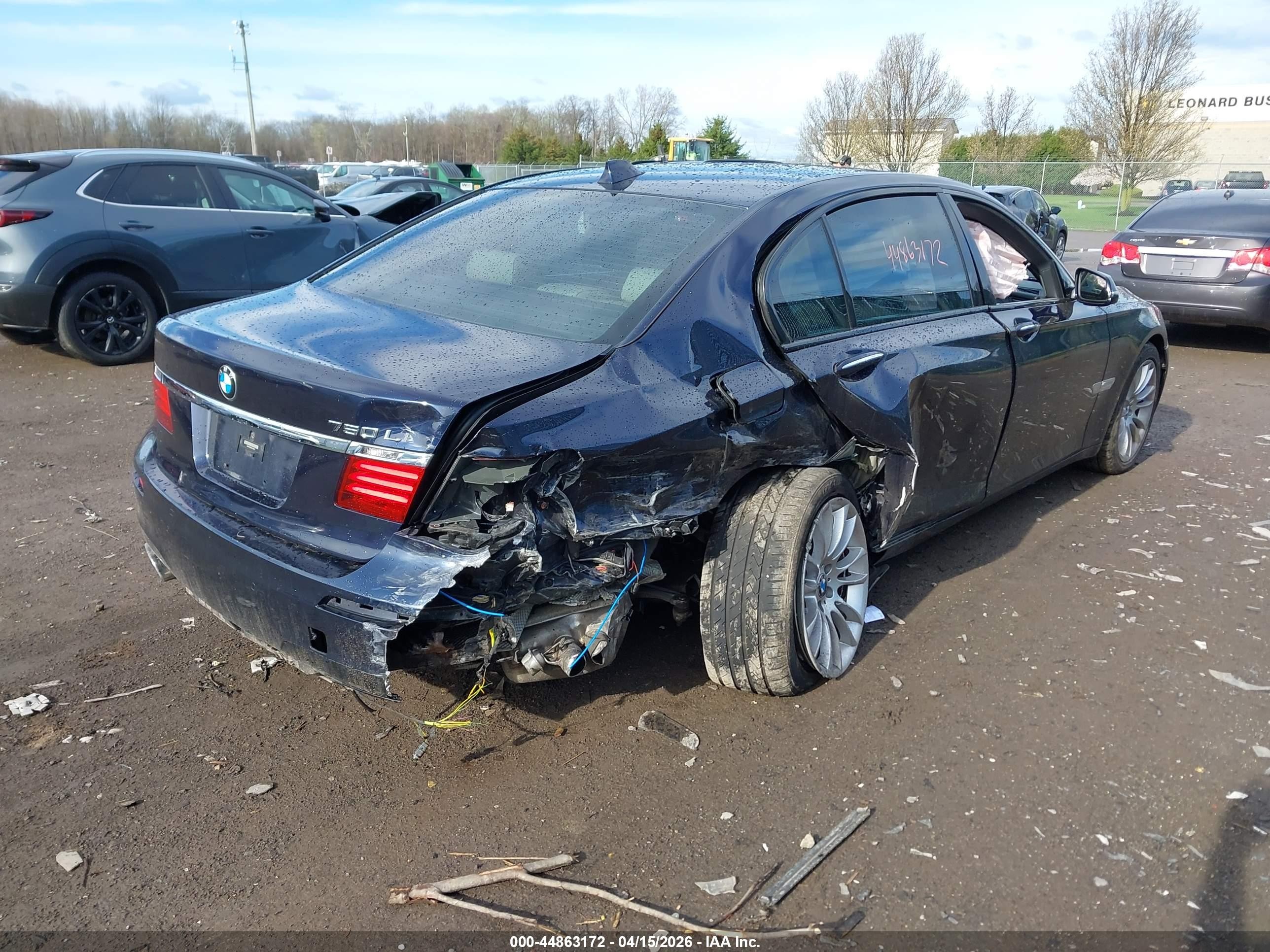 2014 Bmw Alpina B7   Blue vin: WBAYE8C56ED135359