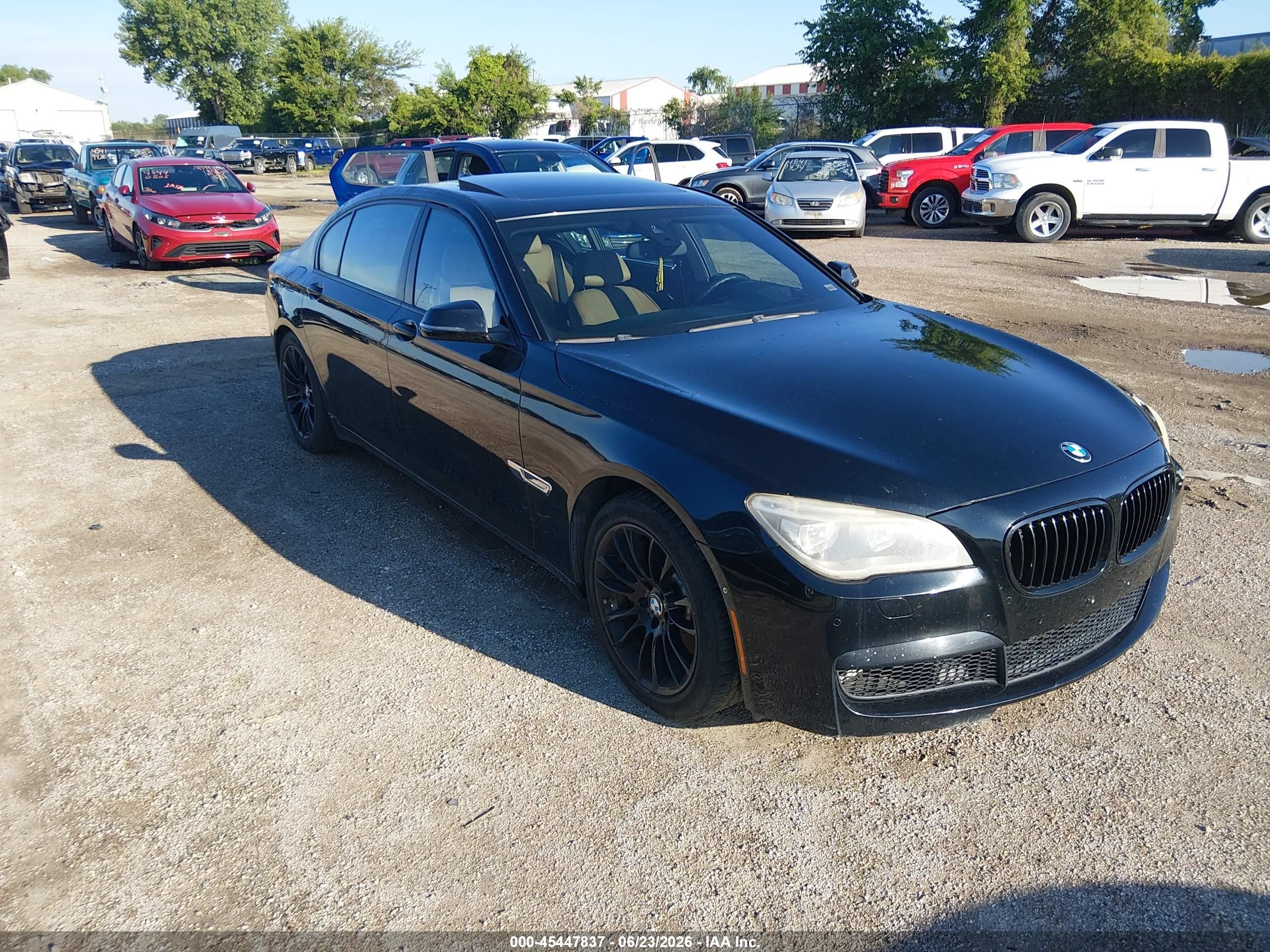 2014 Bmw Alpina B7   Черный vin: WBAYE8C56ED135829
