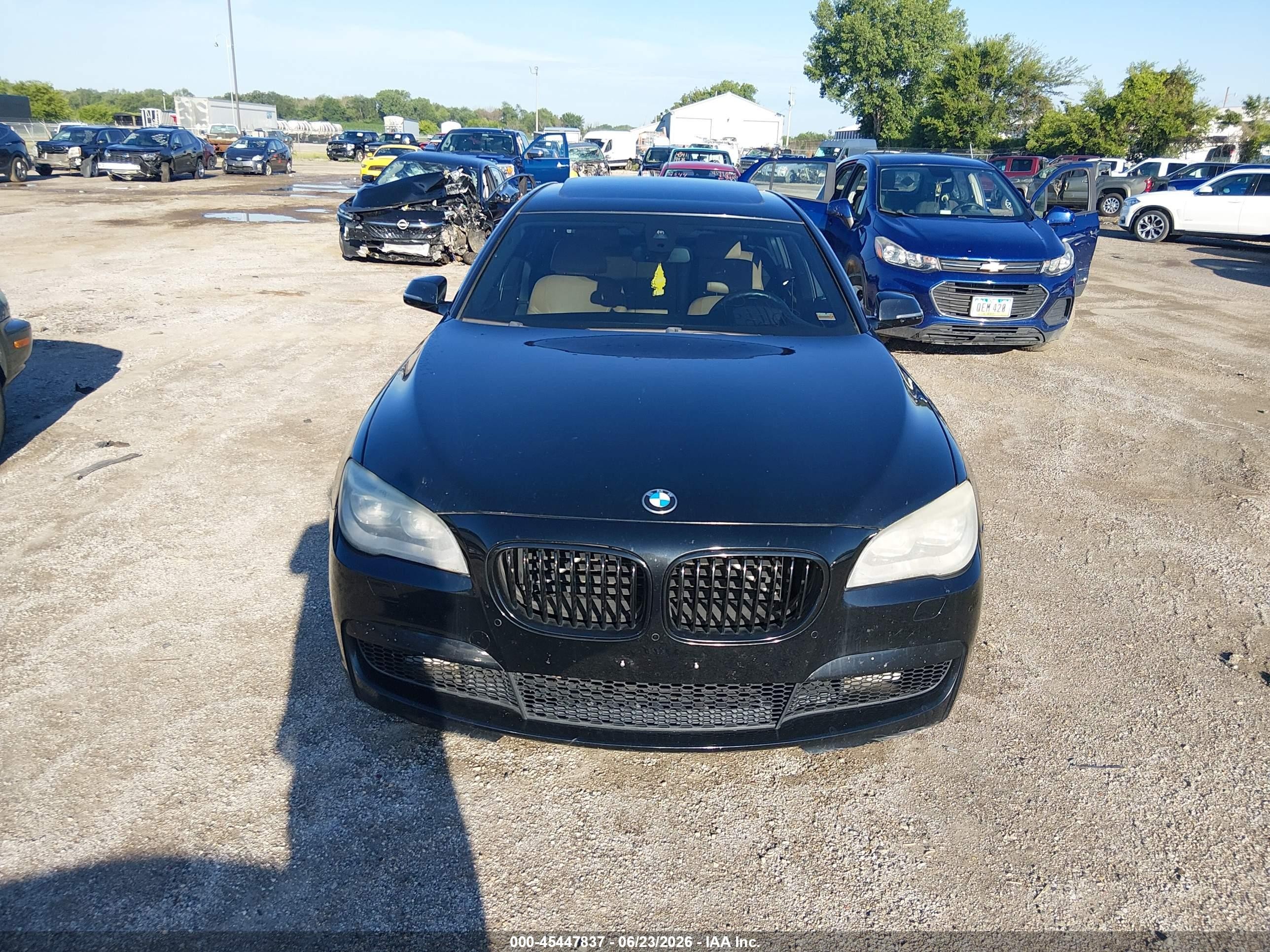 2014 Bmw Alpina B7   Черный vin: WBAYE8C56ED135829