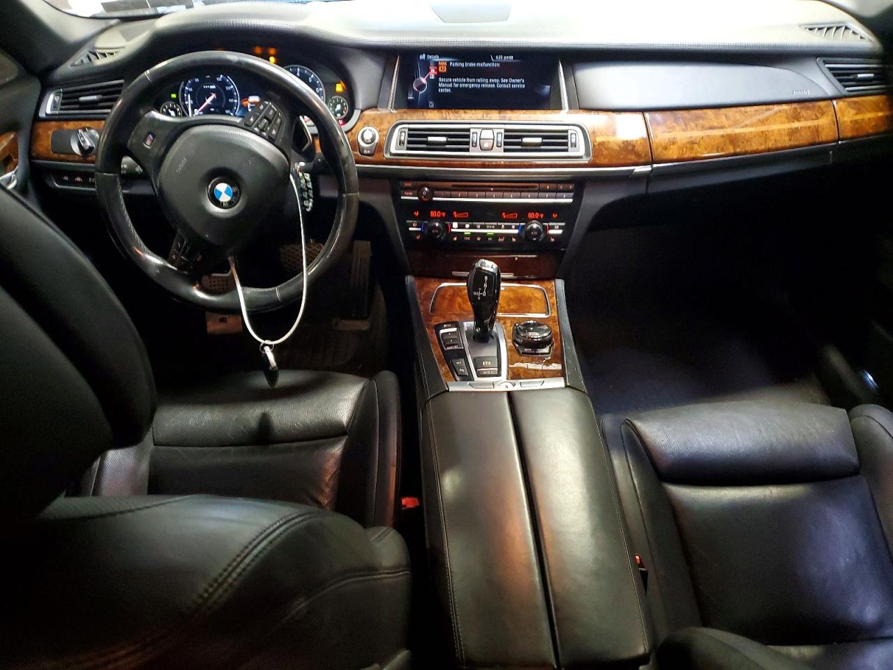 2014 Bmw 750 Li White vin: WBAYE8C56ED780500