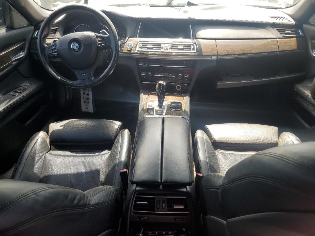 2015 Bmw 750 Li Black vin: WBAYE8C57FD781172