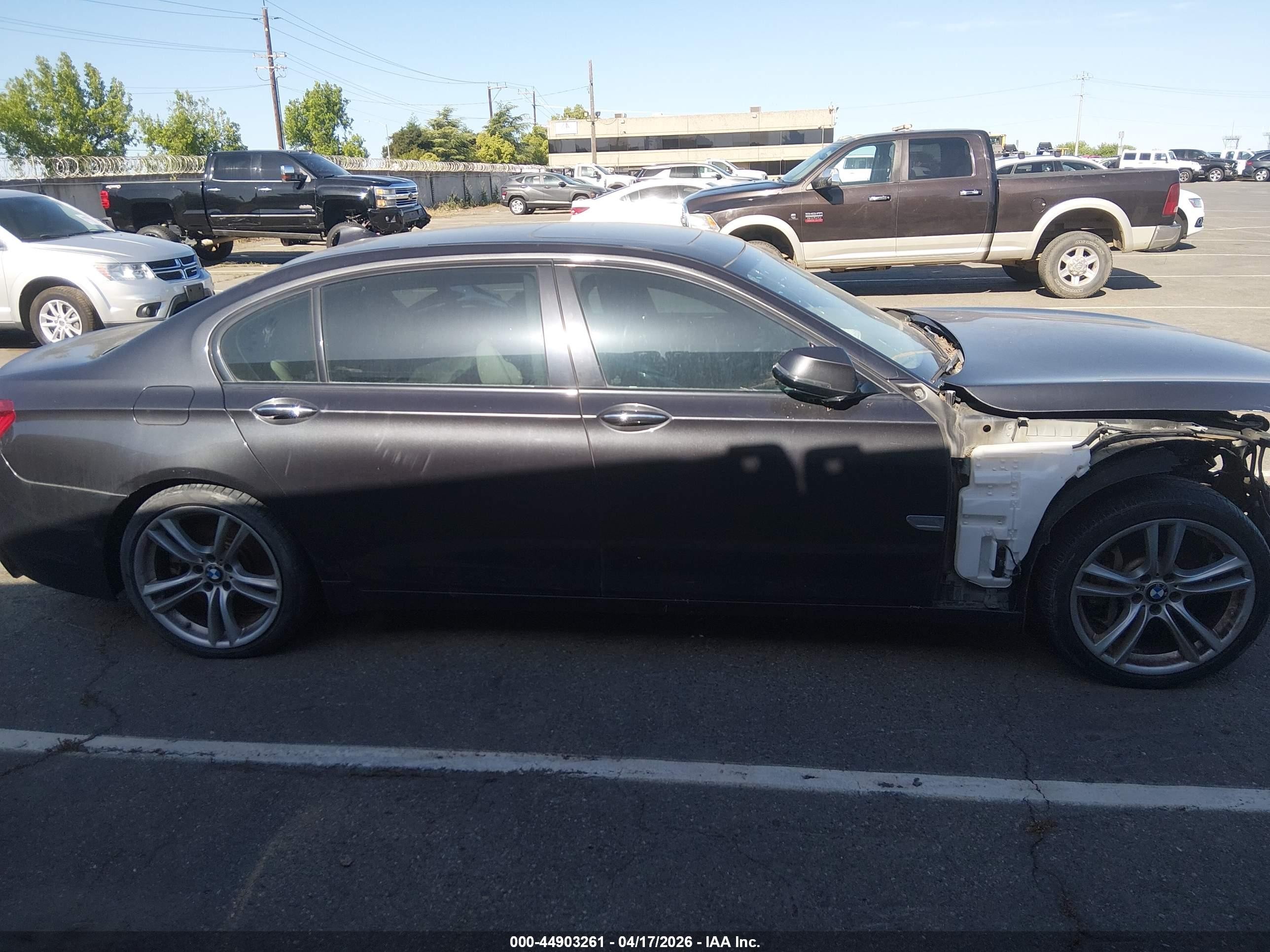 2014 Bmw Alpina B7   Gray vin: WBAYE8C58ED134651
