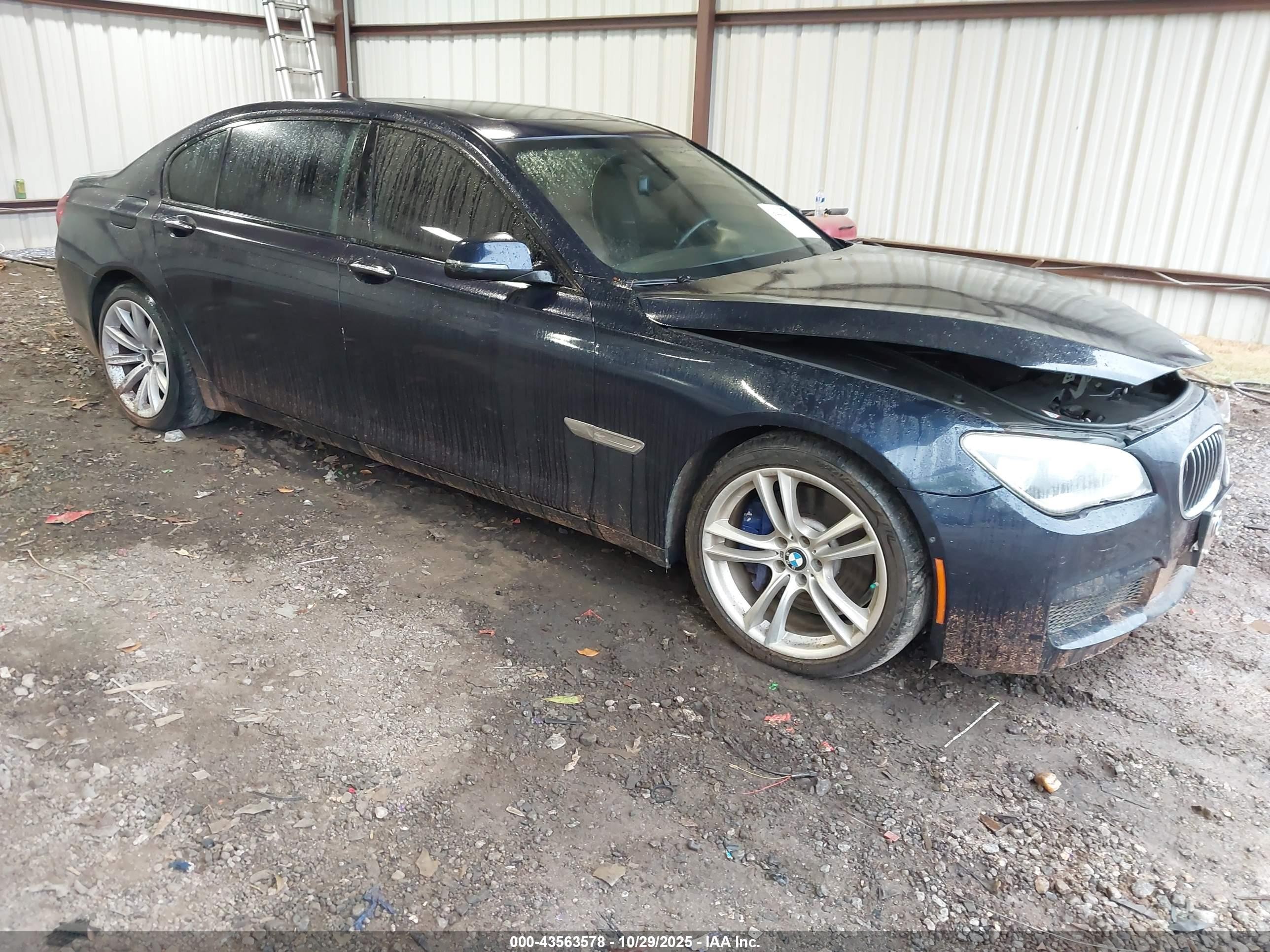 2014 Bmw Alpina B7   Blue vin: WBAYE8C58ED134732