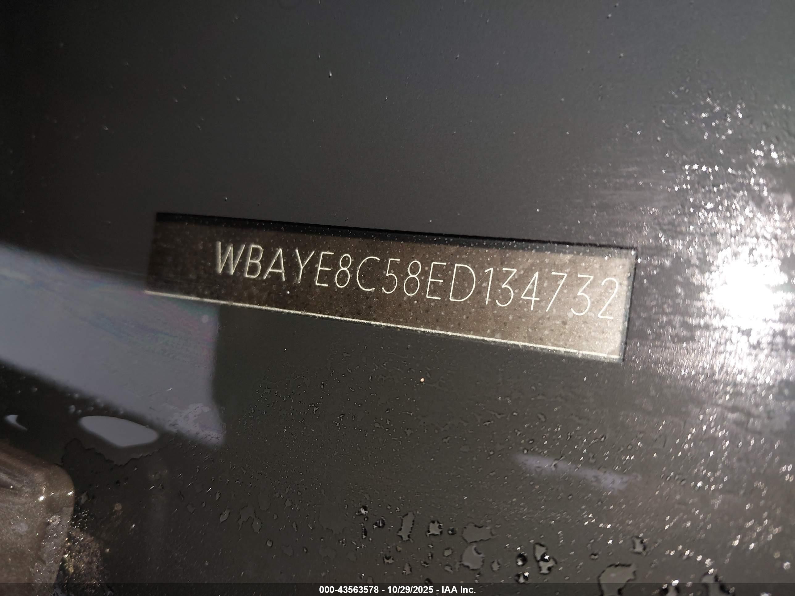 2014 Bmw Alpina B7   Blue vin: WBAYE8C58ED134732