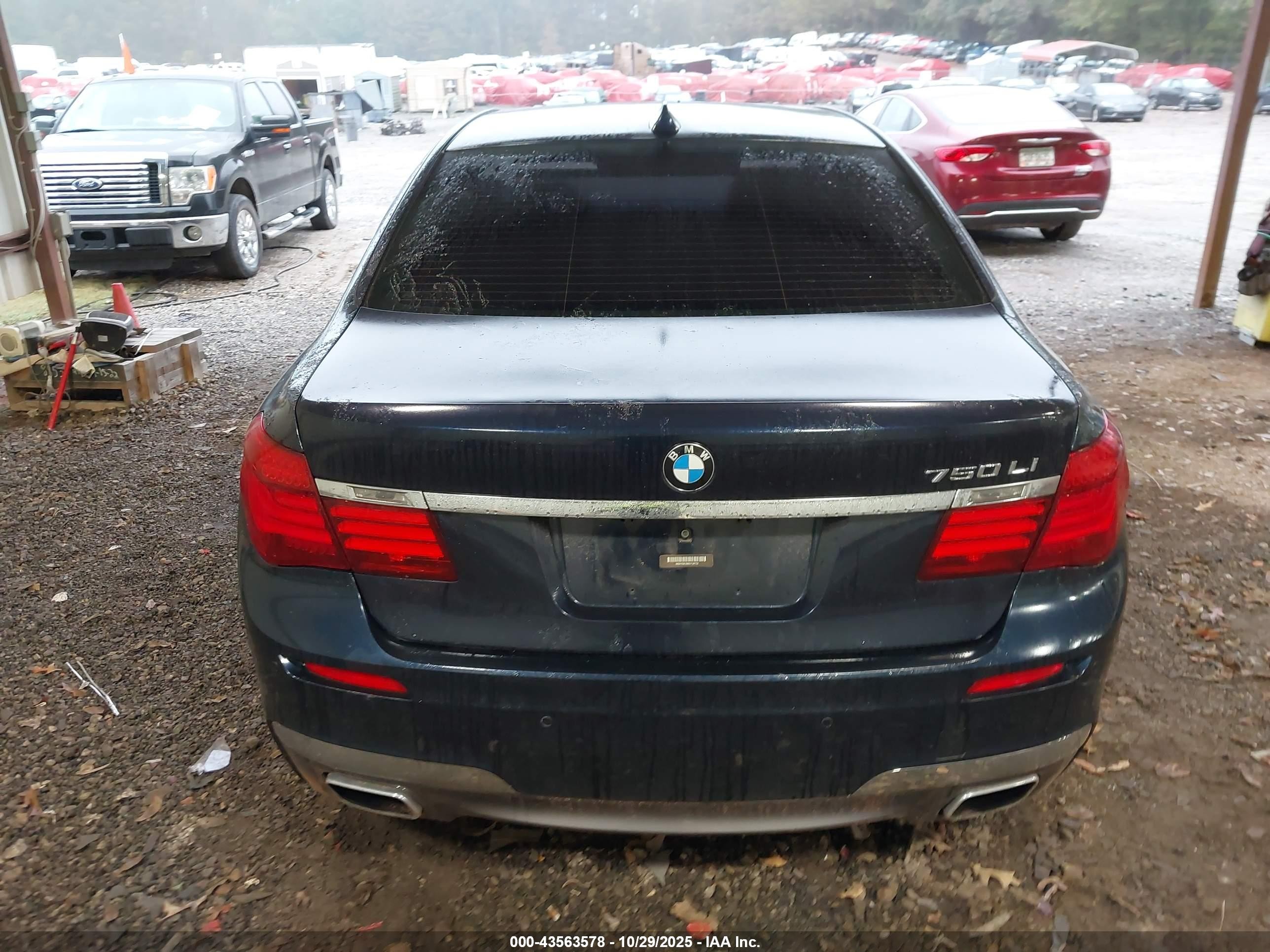 2014 Bmw Alpina B7   Blue vin: WBAYE8C58ED134732