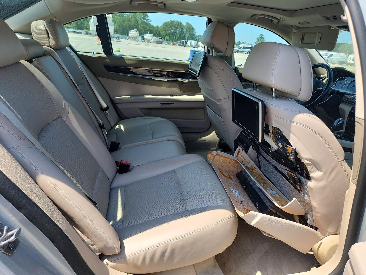 2013 Bmw 750 Li Gray vin: WBAYE8C5XDD131703