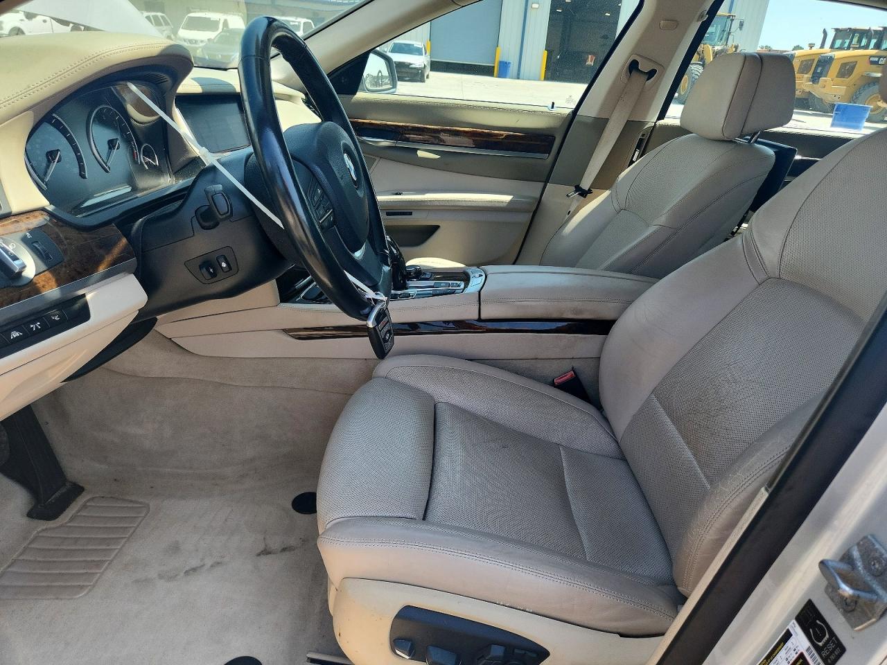 2013 Bmw 750 Li Gray vin: WBAYE8C5XDD131703