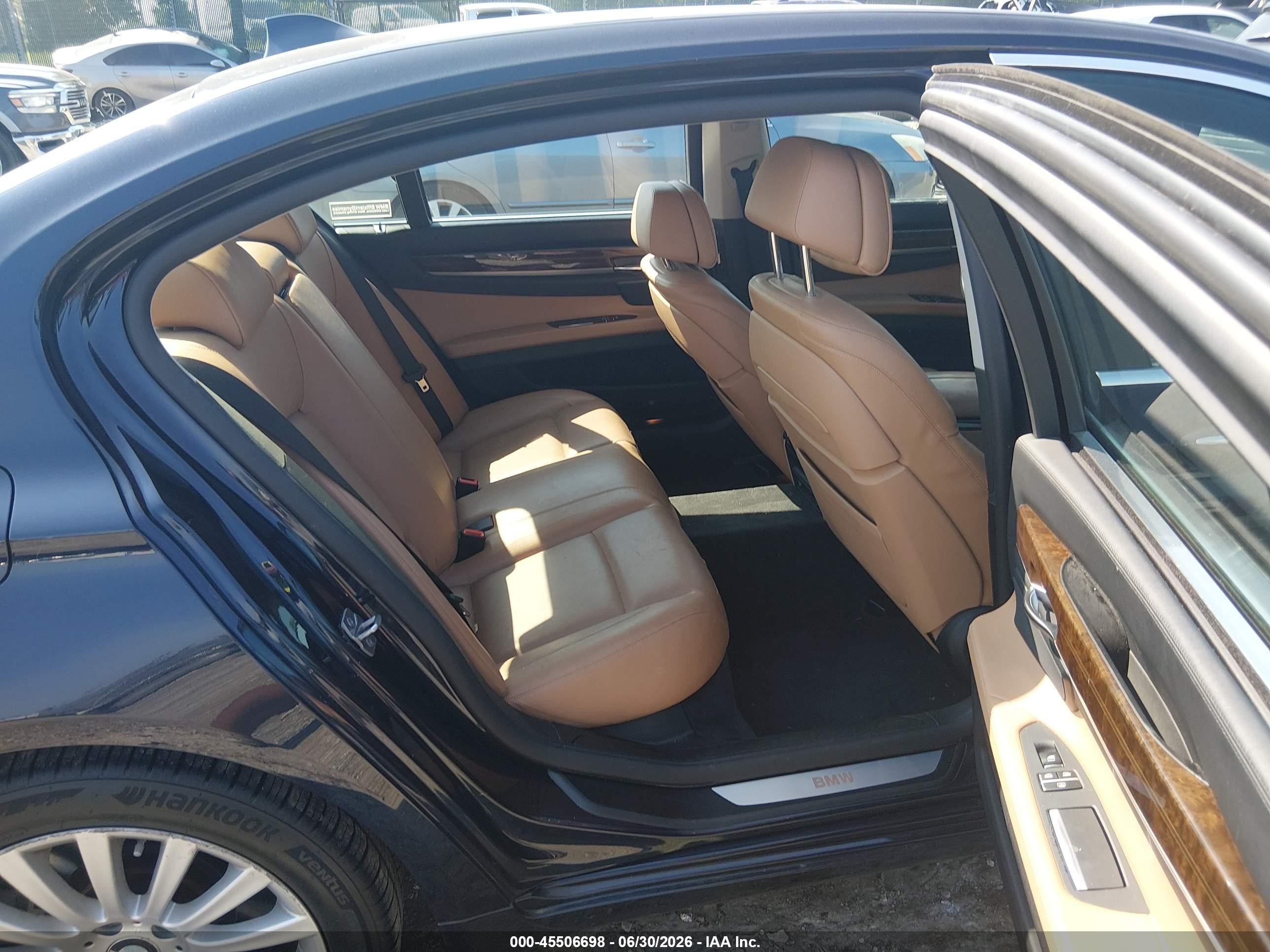 2013 Bmw 750li   Dark Blue vin: WBAYE8C5XDD131748