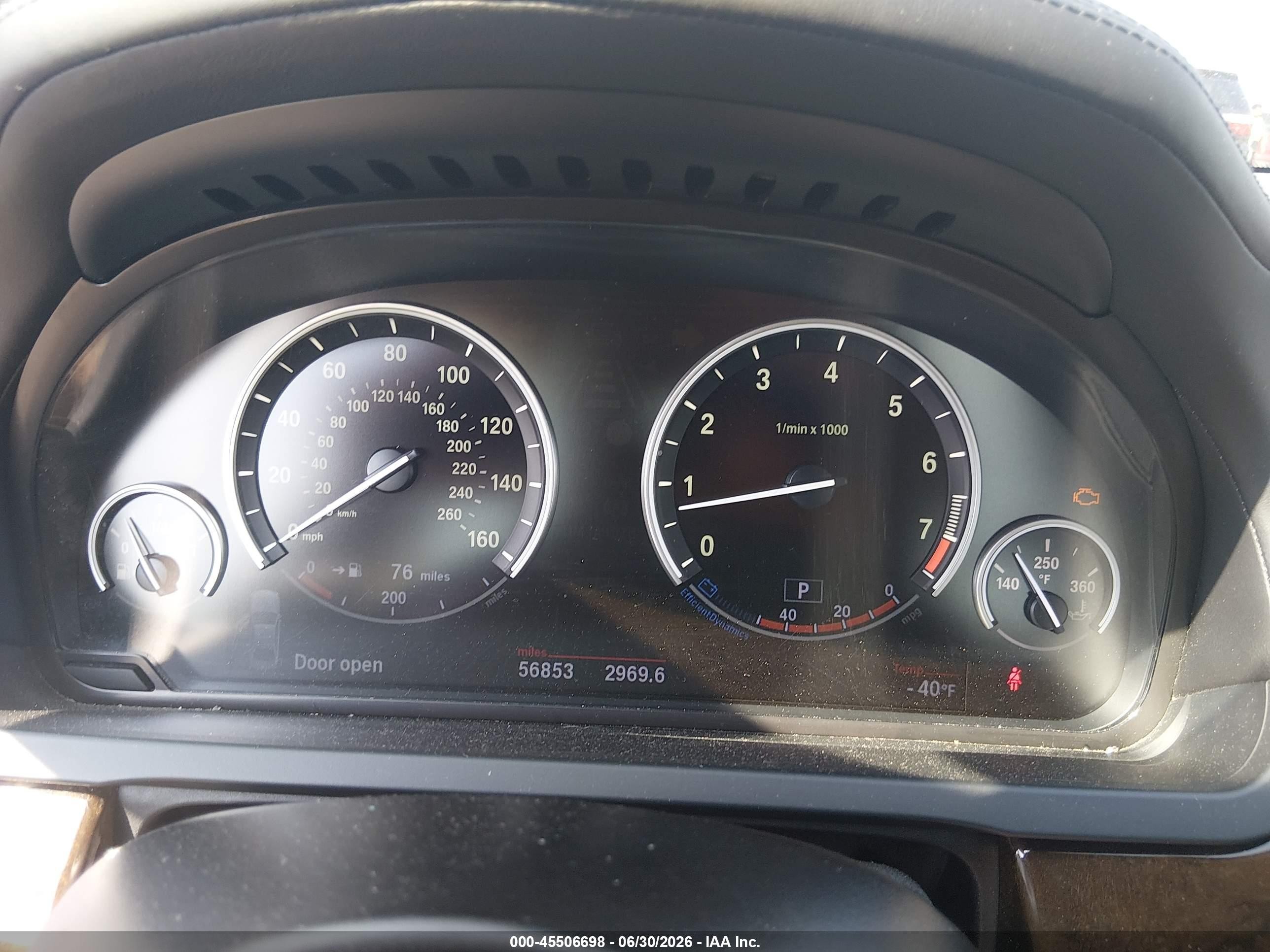 2013 Bmw 750li   Dark Blue vin: WBAYE8C5XDD131748