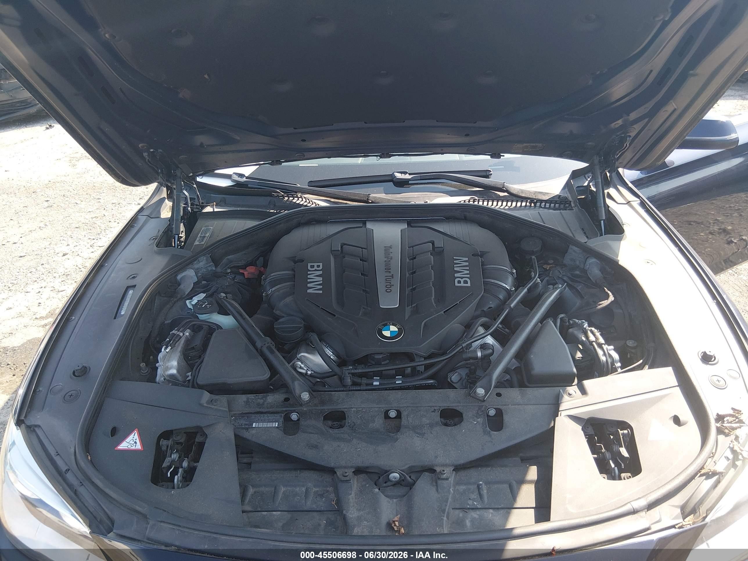 2013 Bmw 750li   Dark Blue vin: WBAYE8C5XDD131748