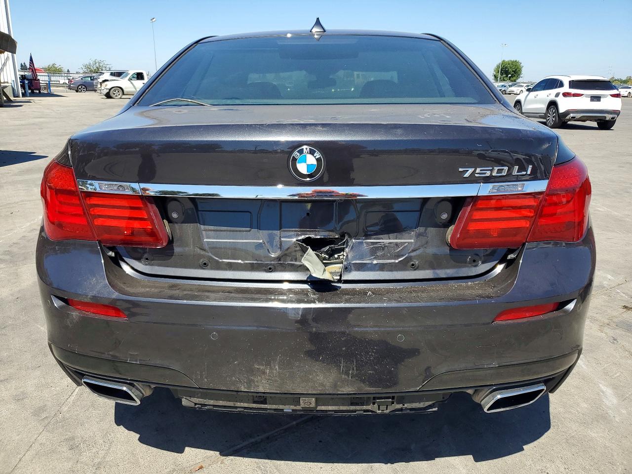 2013 Bmw 750 Li Burn vin: WBAYE8C5XDD132205