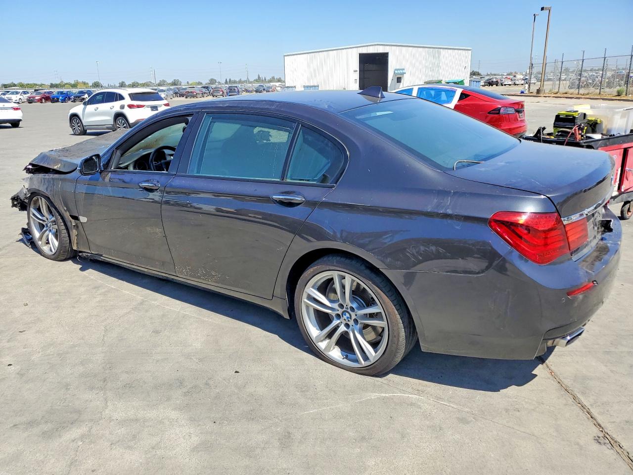2013 Bmw 750 Li Burn vin: WBAYE8C5XDD132205