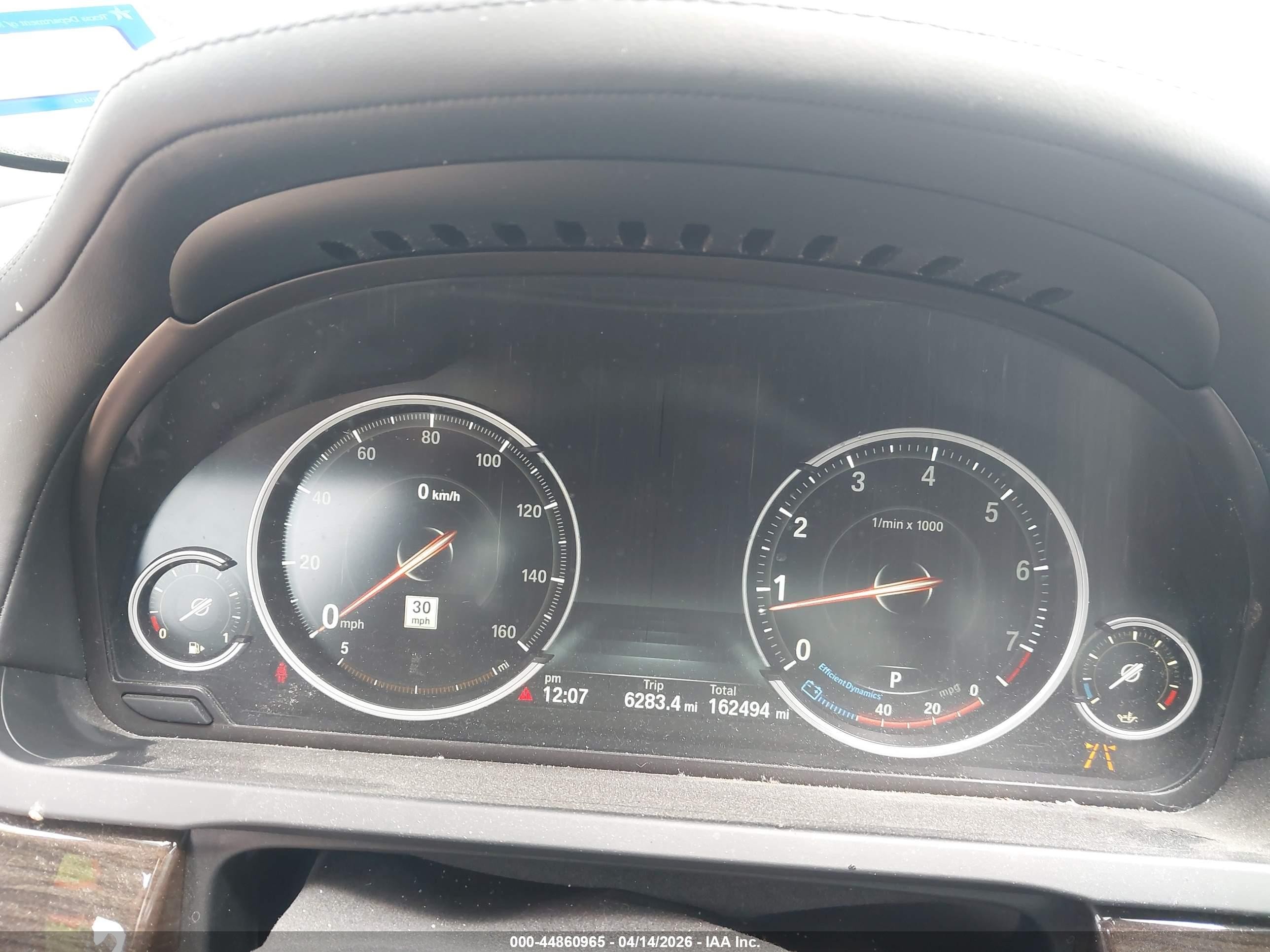 2014 Bmw Alpina B7 Silver vin: WBAYE8C5XED780290
