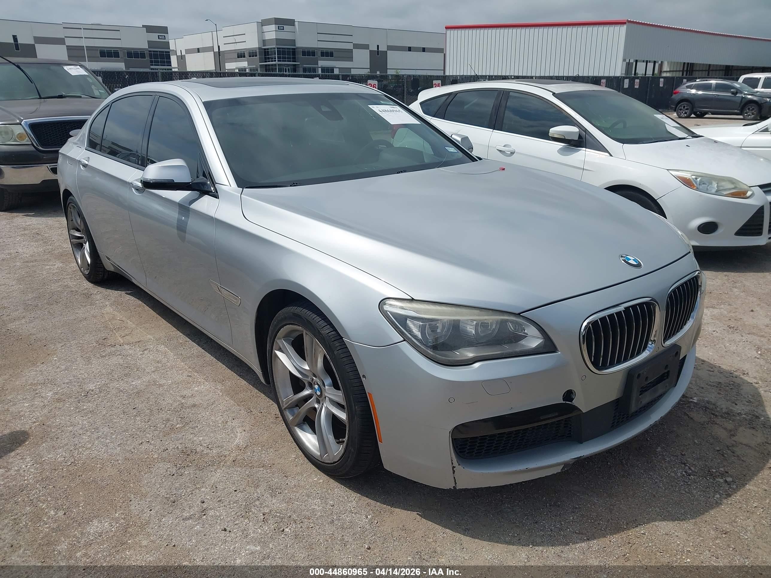 2014 Bmw Alpina B7 Silver vin: WBAYE8C5XED780290