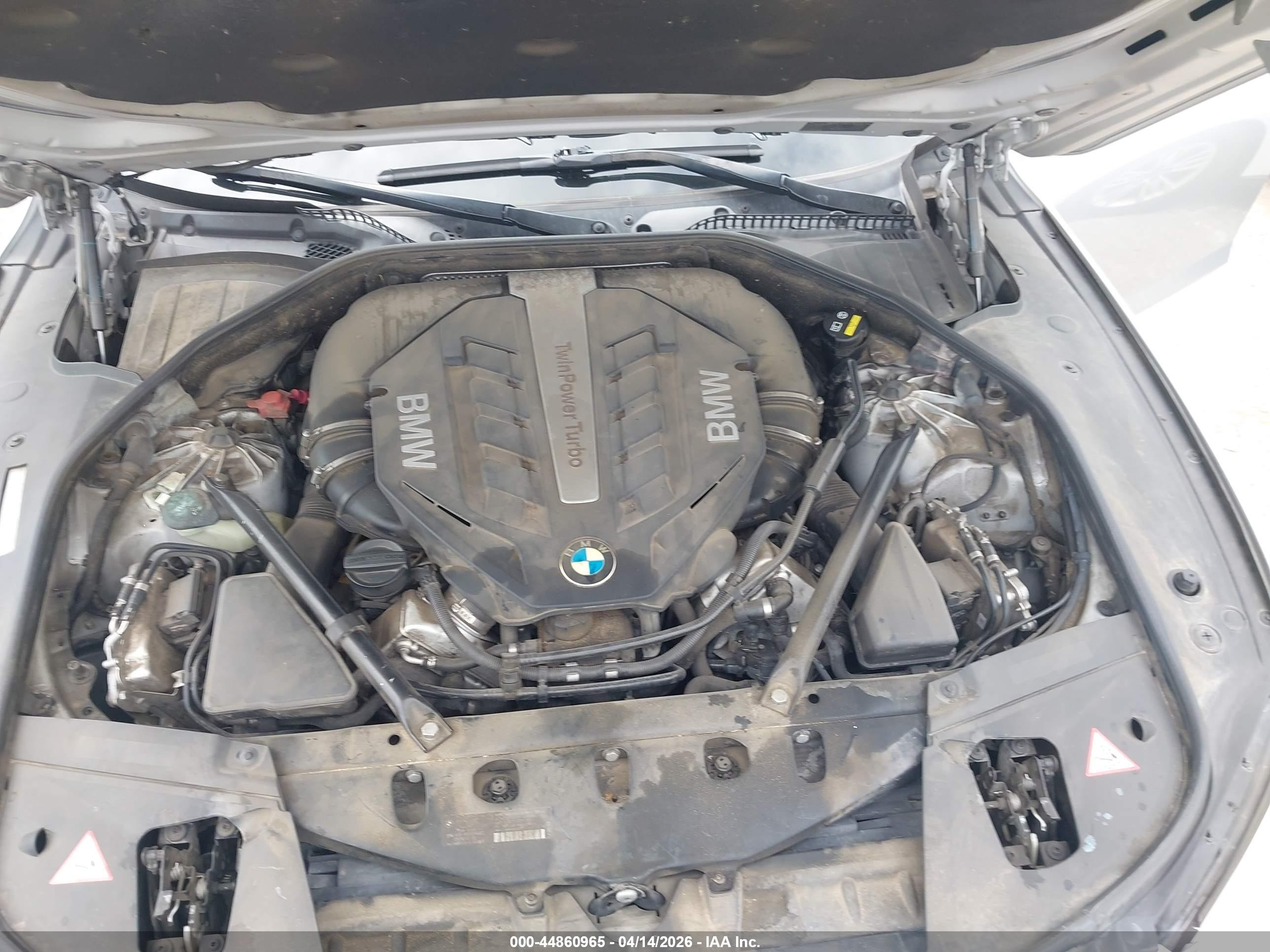 2014 Bmw Alpina B7 Silver vin: WBAYE8C5XED780290