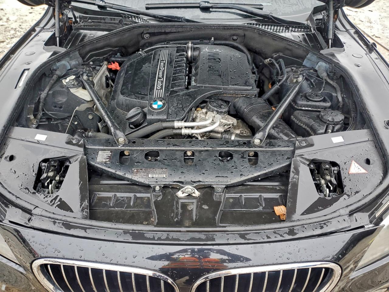 2013 Bmw 740 Lxi Black vin: WBAYF4C51DDE23653