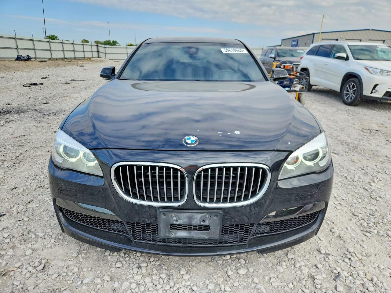 2013 Bmw 740 Lxi Black vin: WBAYF4C51DDE23894