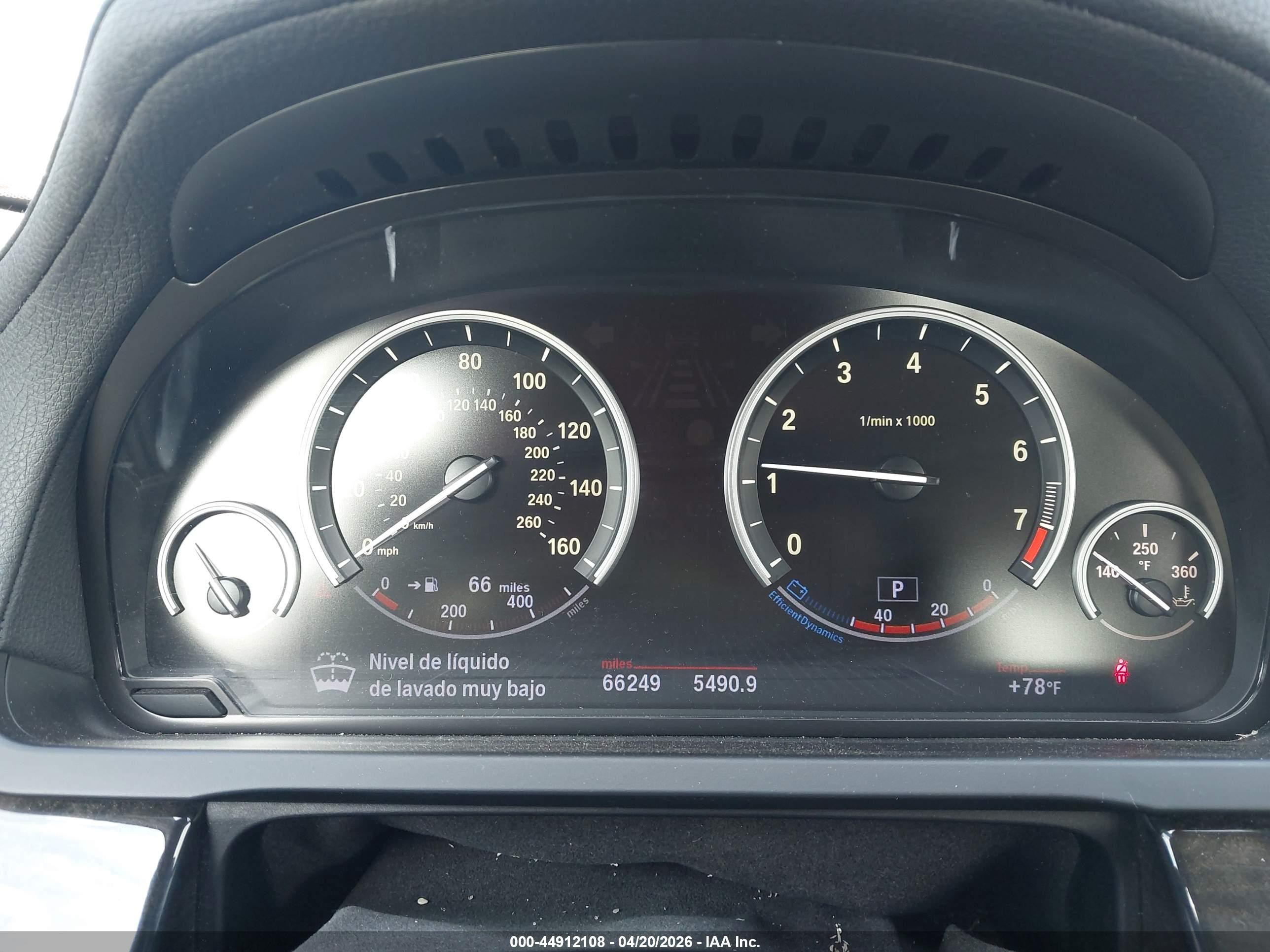 2013 Bmw 740li Xdrive Gray vin: WBAYF4C52DDE23905
