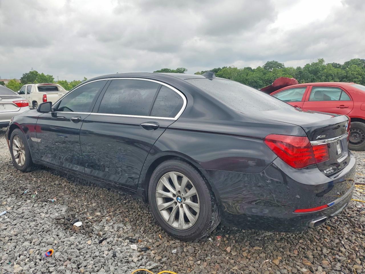 2013 Bmw 740 Lxi Black vin: WBAYF4C53DD127580