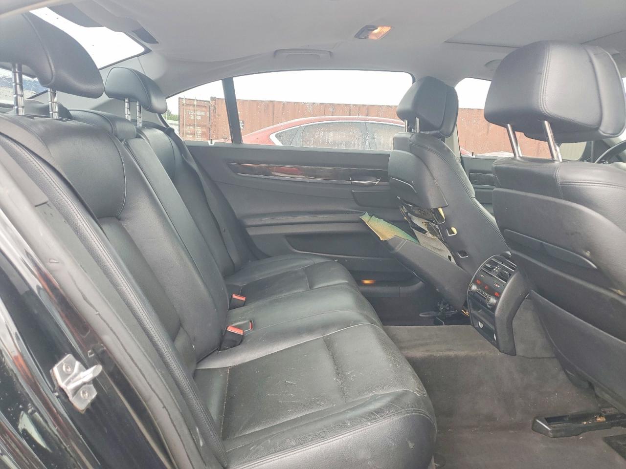 2013 Bmw 740 Lxi Black vin: WBAYF4C53DD127580