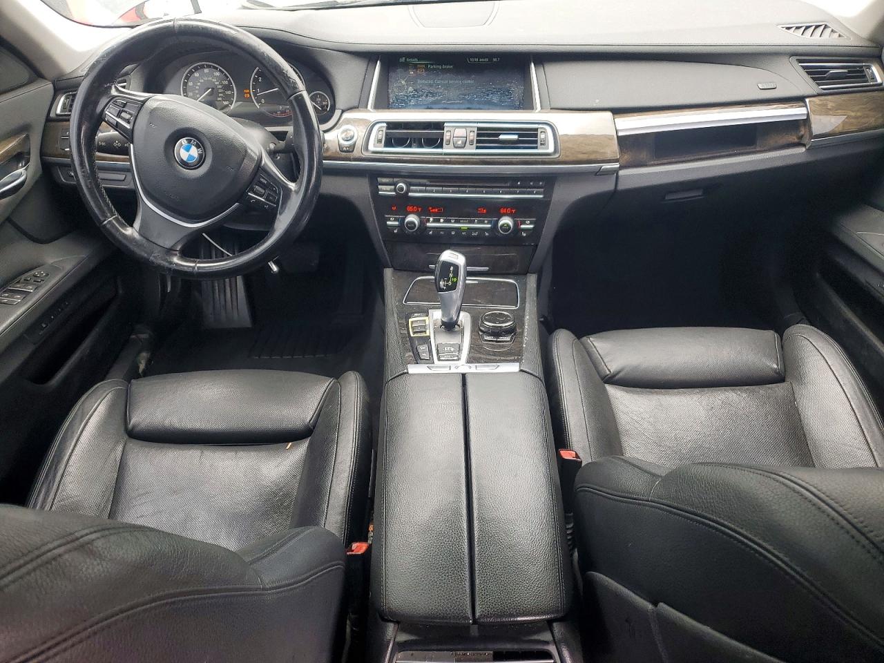 2013 Bmw 740 Lxi Black vin: WBAYF4C53DD127580