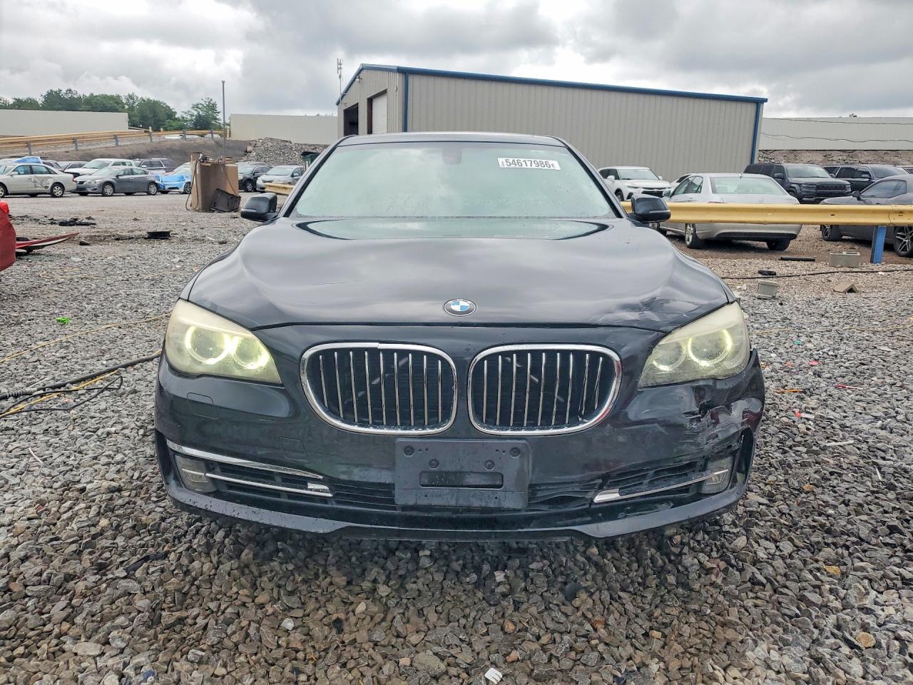 2013 Bmw 740 Lxi Black vin: WBAYF4C53DD127580