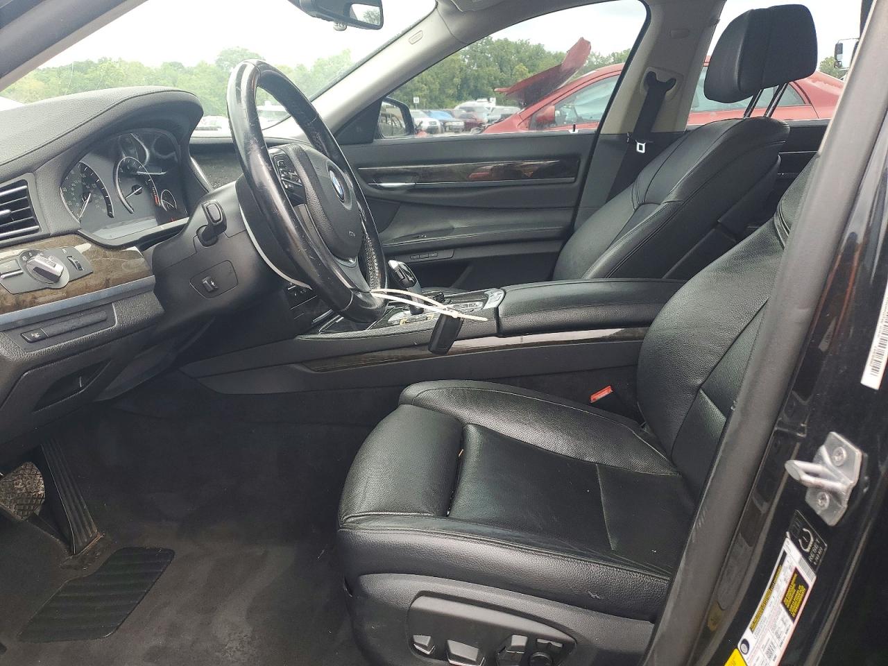 2013 Bmw 740 Lxi Black vin: WBAYF4C53DD127580