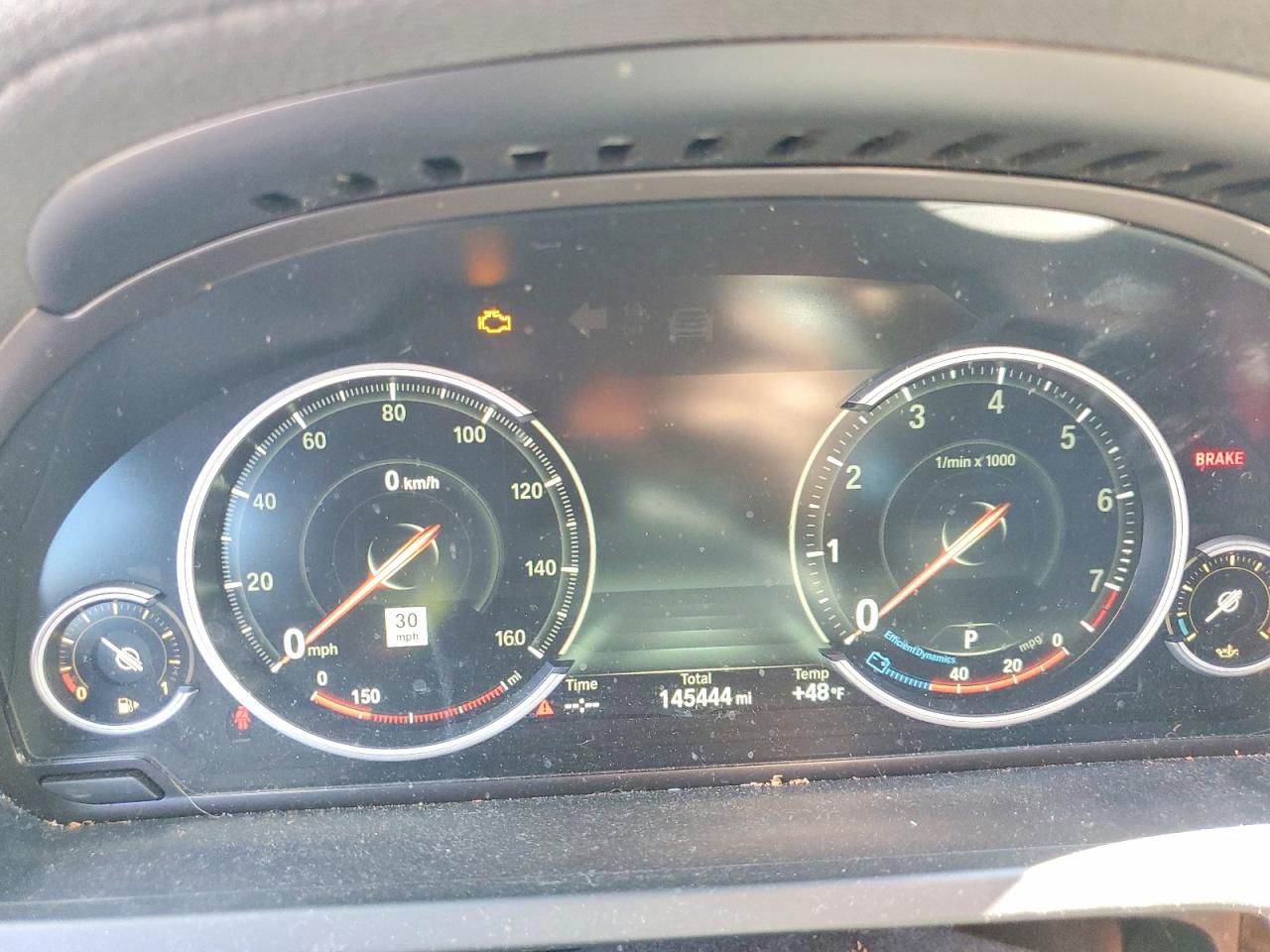 2014 Bmw 740 Lxi Charcoal vin: WBAYF4C53ED281692