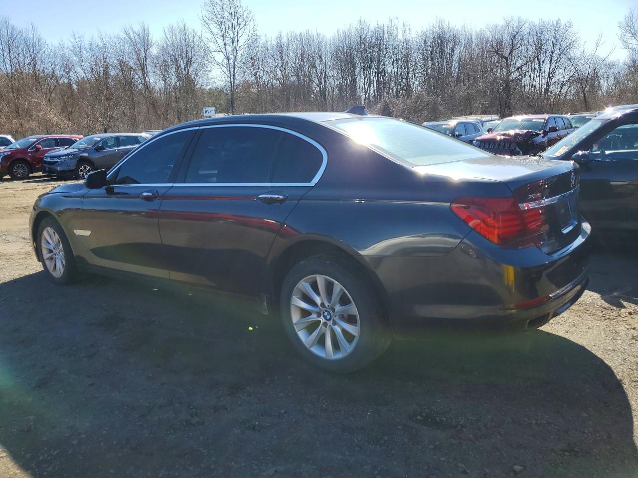 2014 Bmw 740 Lxi Charcoal vin: WBAYF4C53ED281692