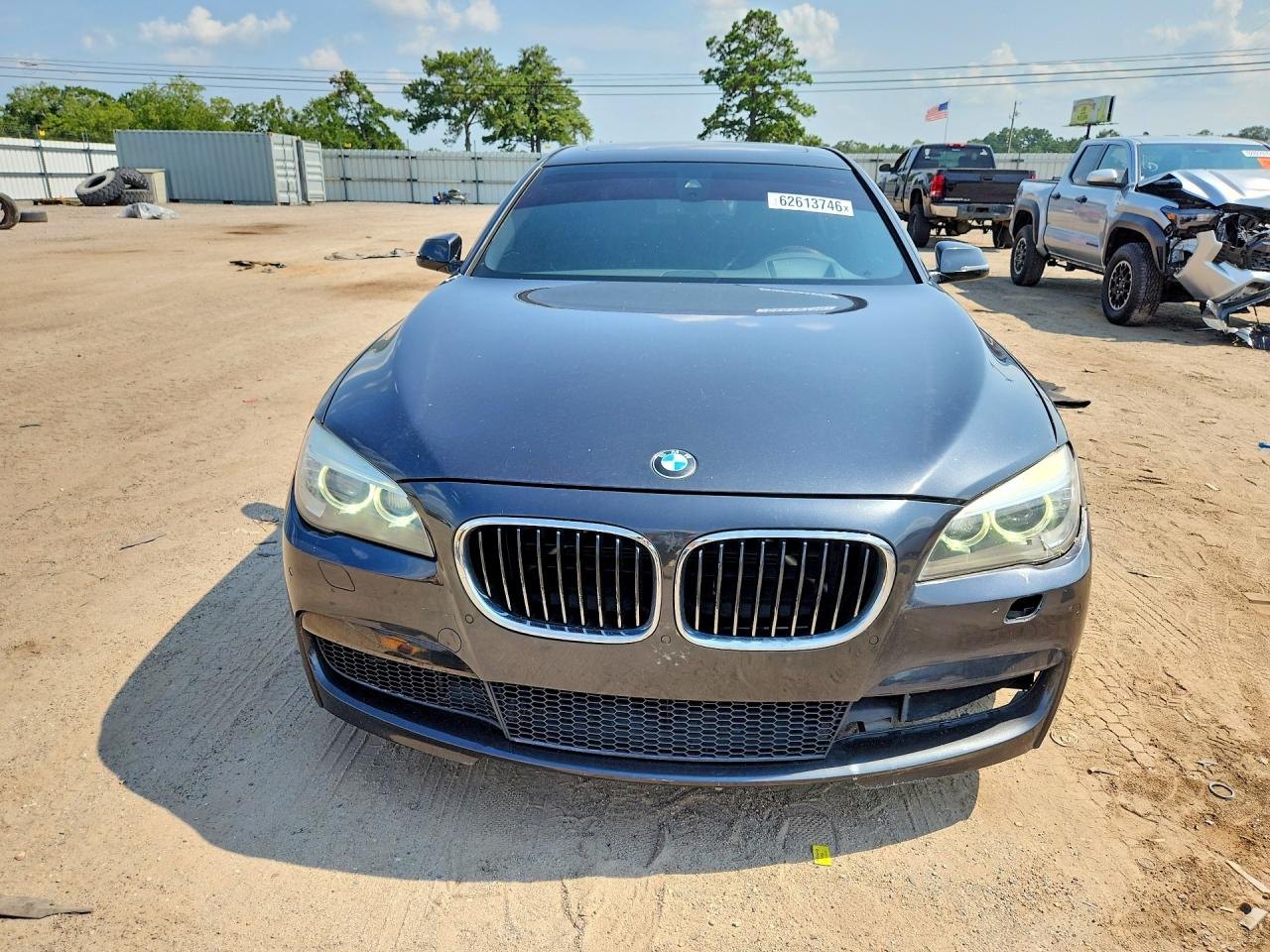 2015 Bmw 740 Lxi Charcoal vin: WBAYF4C53FGS99111