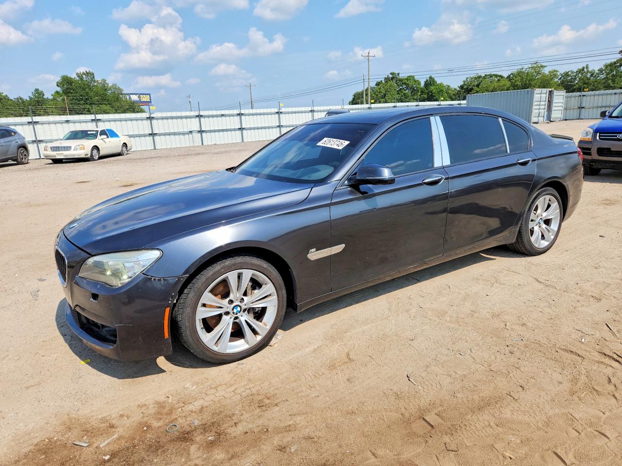 2015 Bmw 740 Lxi Charcoal vin: WBAYF4C53FGS99111