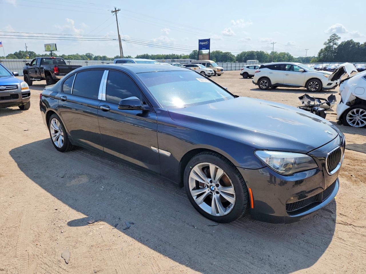 2015 Bmw 740 Lxi Charcoal vin: WBAYF4C53FGS99111
