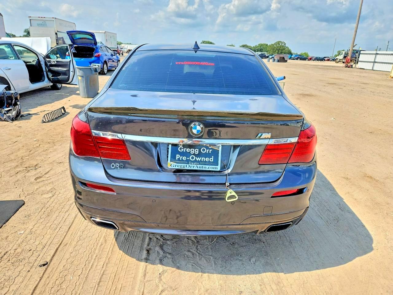 2015 Bmw 740 Lxi Charcoal vin: WBAYF4C53FGS99111