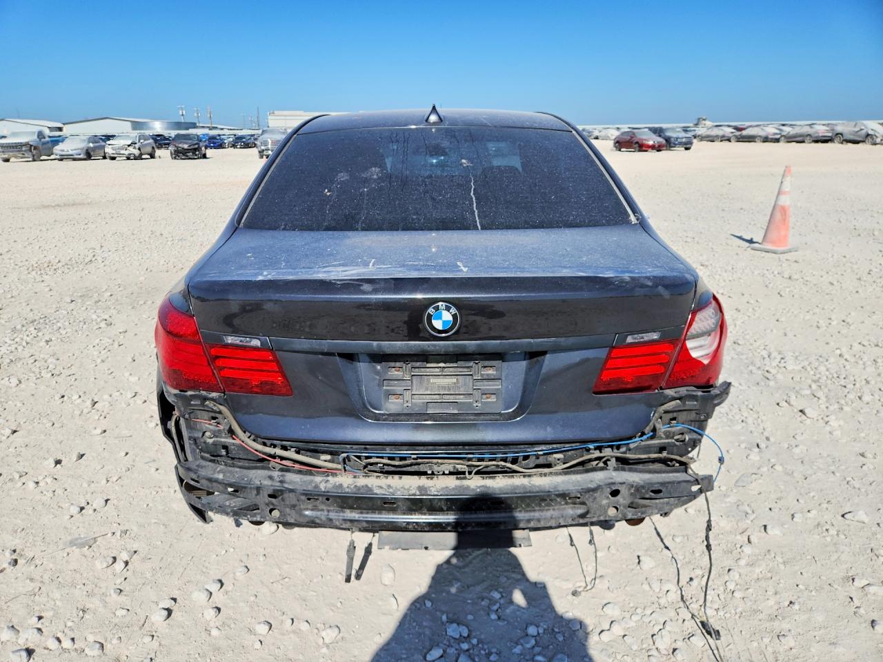 2014 Bmw 740 Lxi Black vin: WBAYF4C55ED281743