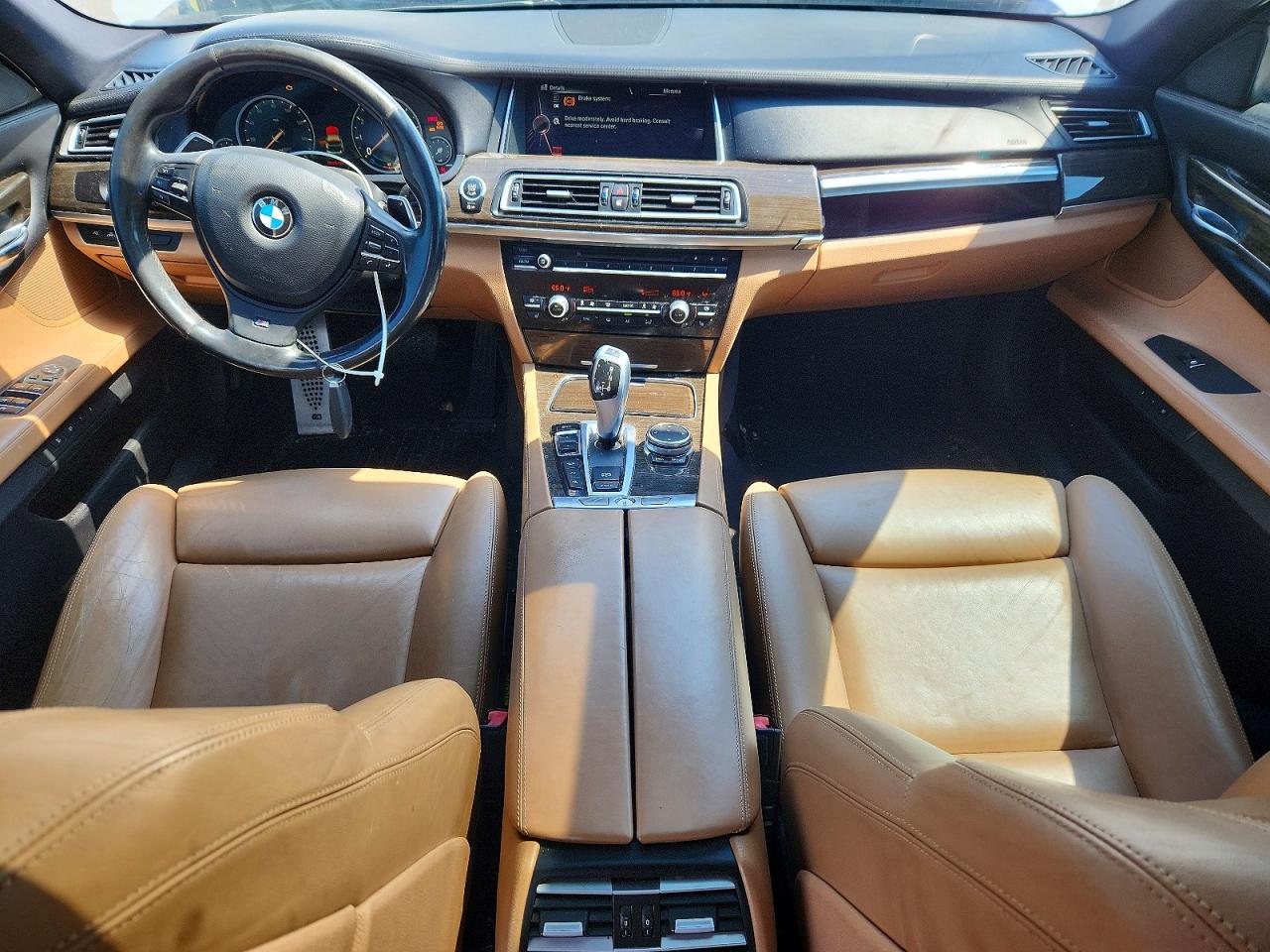2015 Bmw 740 Lxi White vin: WBAYF4C55FGS99420