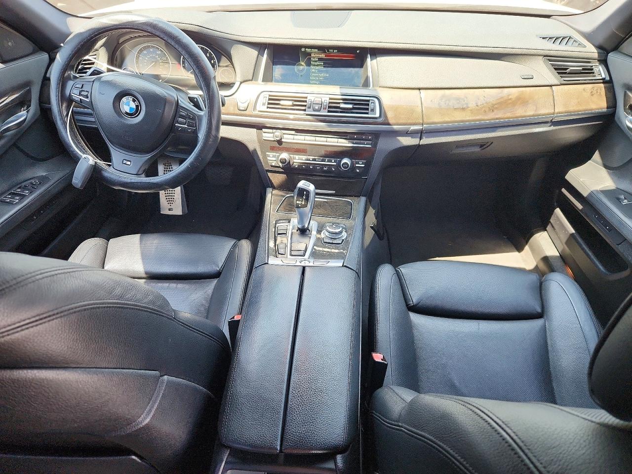 2013 Bmw 740 Lxi White vin: WBAYF4C56DD127525