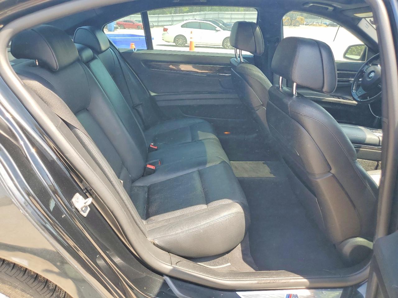 2014 Bmw 740 Lxi Black vin: WBAYF4C56ED282030