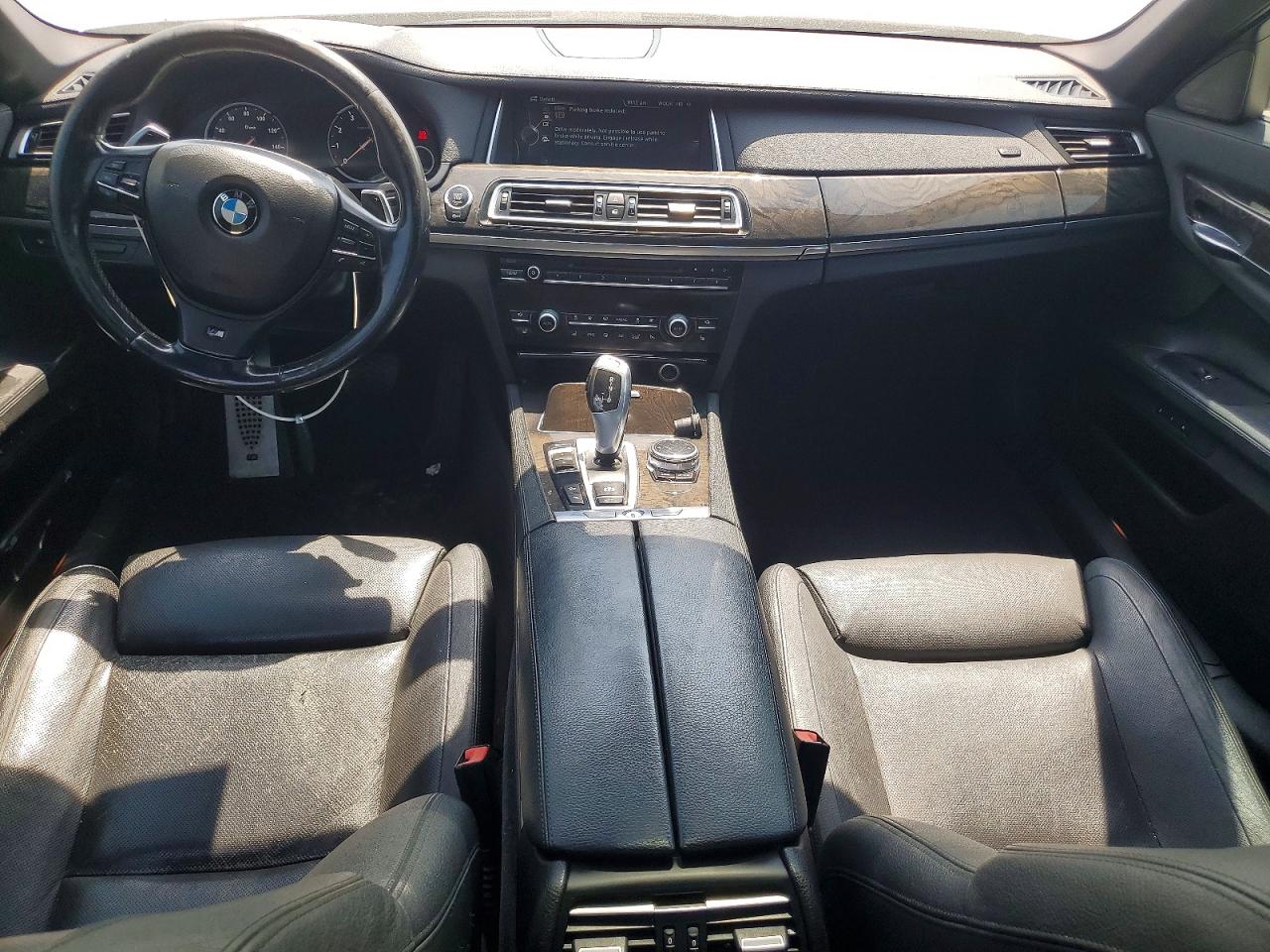 2014 Bmw 740 Lxi Black vin: WBAYF4C56ED282030
