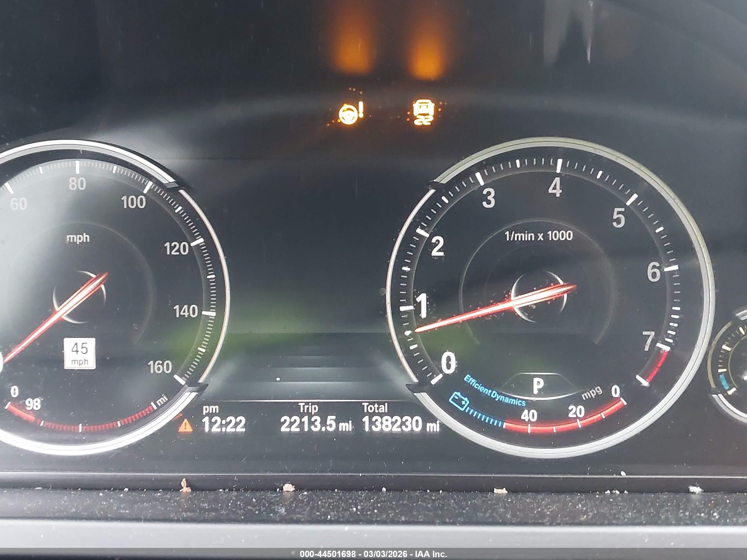 2015 Bmw 740li Xdrive Dark Blue vin: WBAYF4C56FD874111