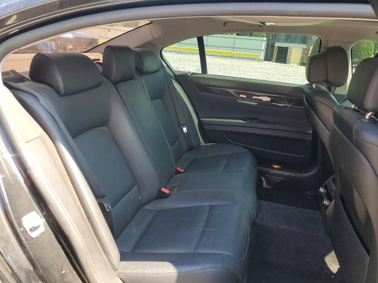 2015 Bmw 740 Lxi Black vin: WBAYF4C58FGS99315