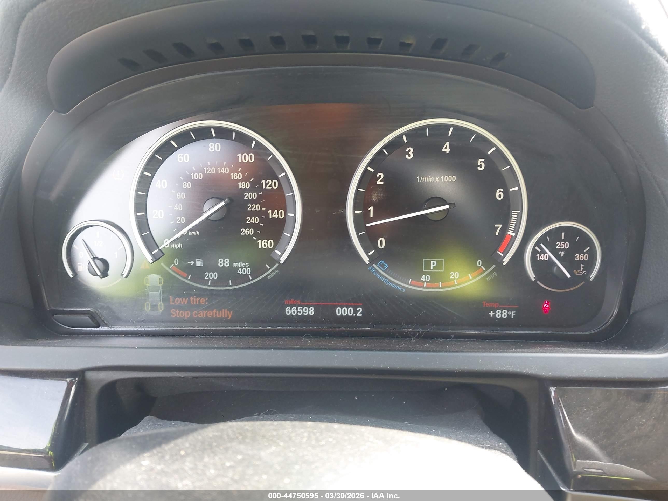 2013 Bmw 740li Xdrive White vin: WBAYF4C59DD128023