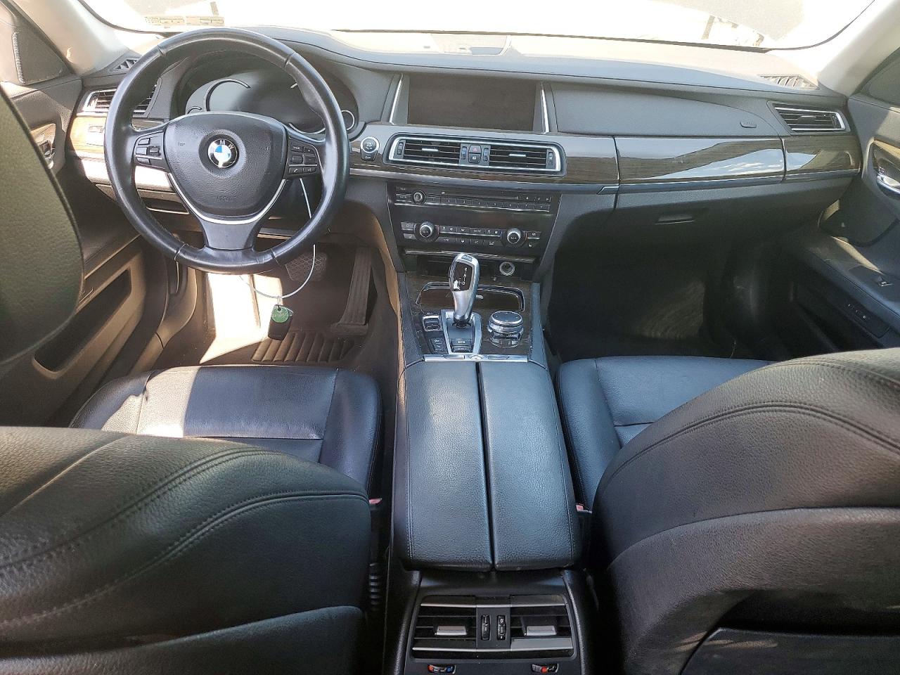 2015 Bmw 740 Lxi Black vin: WBAYF4C59FGS99467
