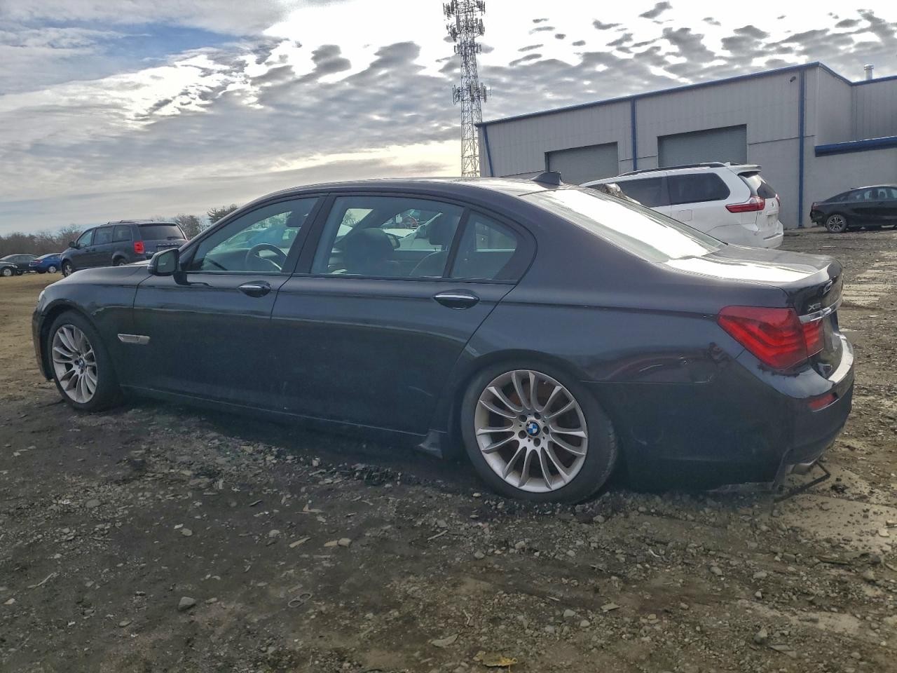 2013 Bmw 750 Lxi Black vin: WBAYF8C50DD140357