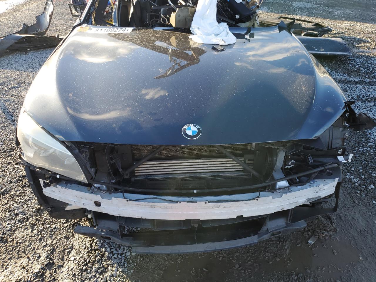 2013 Bmw 750 Lxi Black vin: WBAYF8C50DDE59017