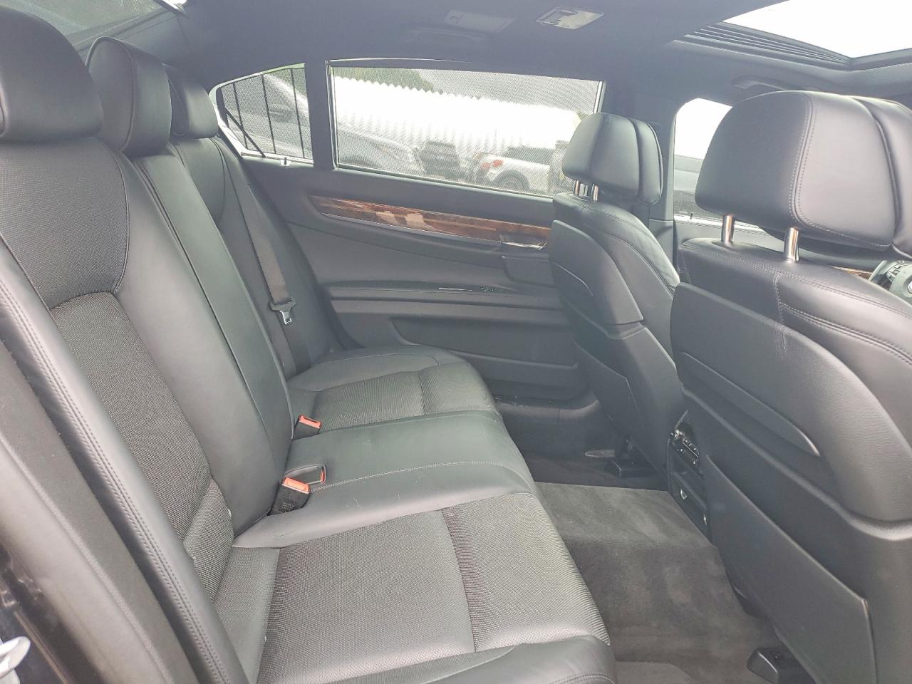 2014 Bmw 750 Lxi Black vin: WBAYF8C50ED141994