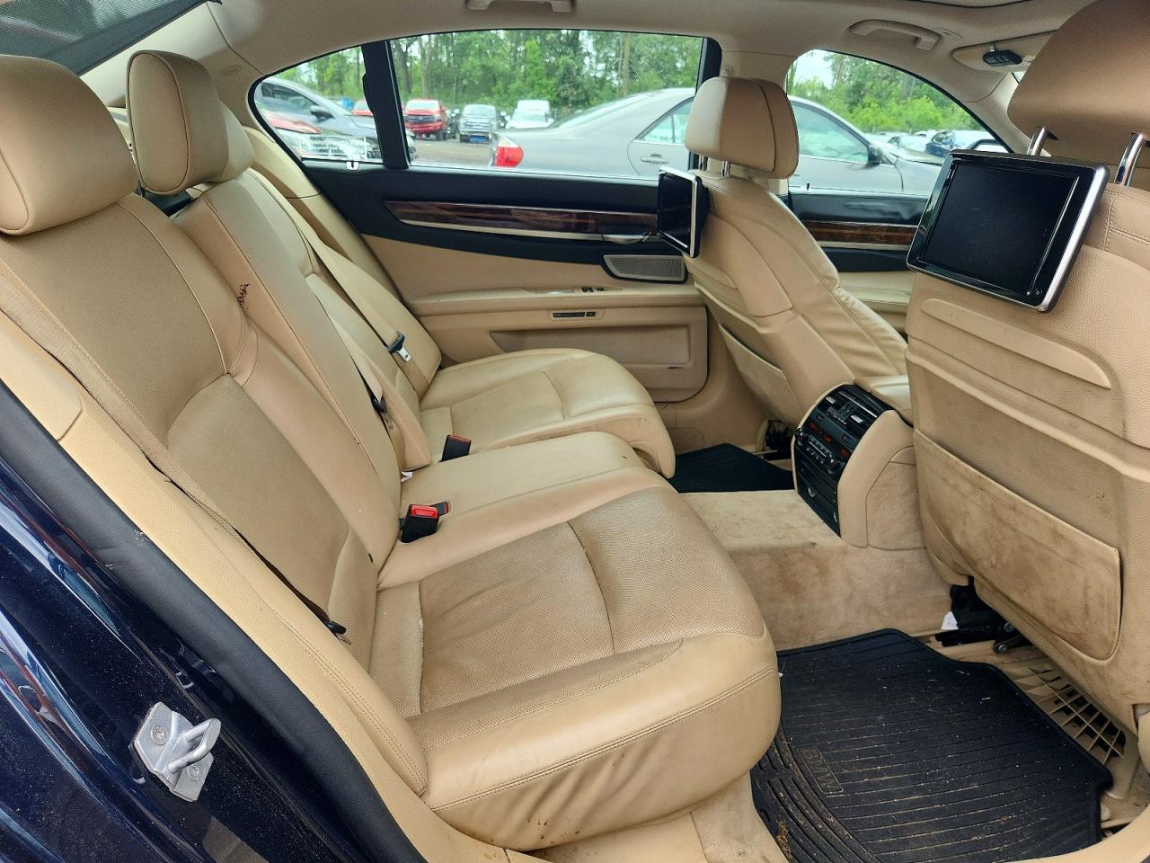 2014 Bmw 750 Lxi Blue vin: WBAYF8C50ED653271