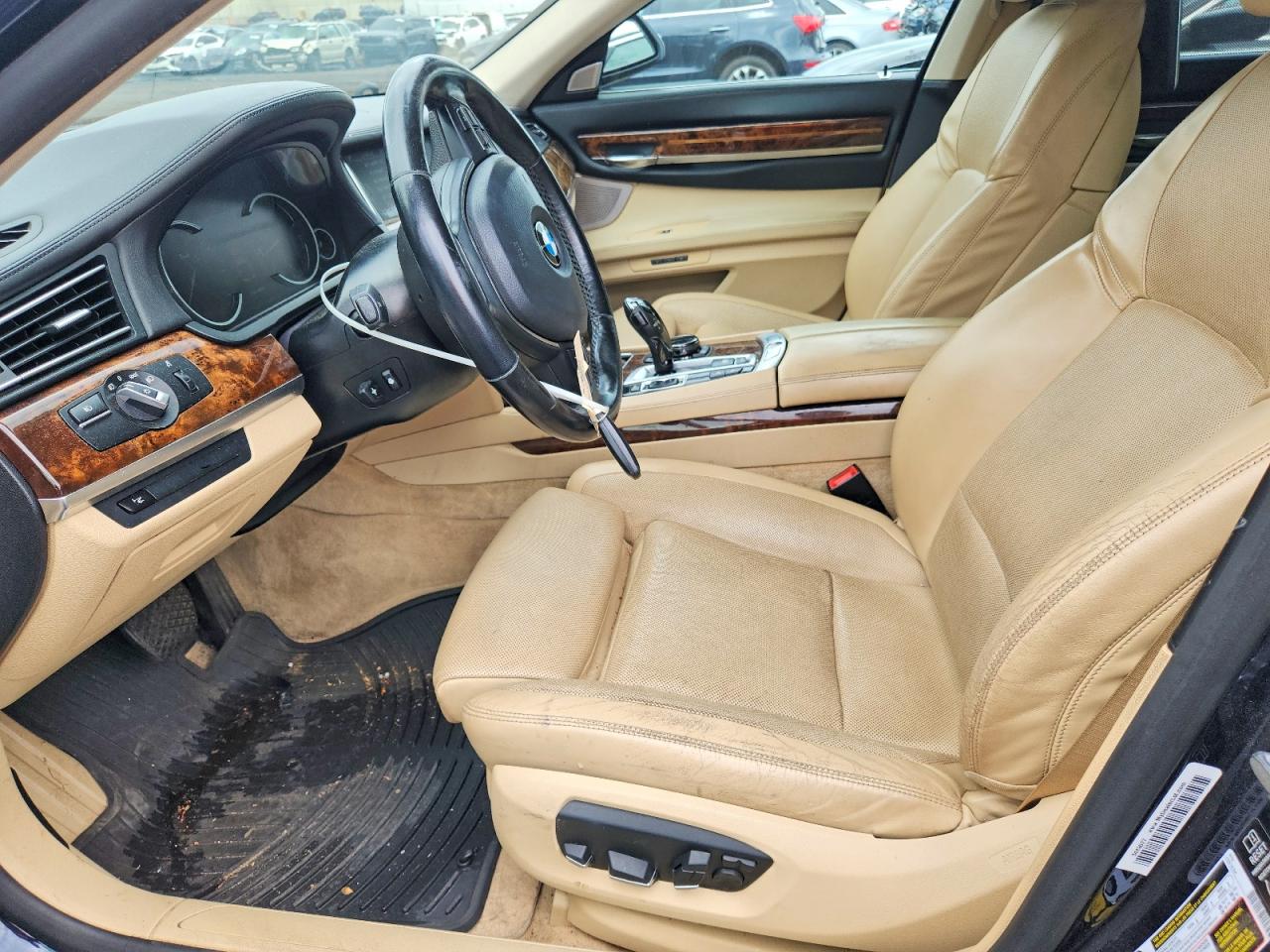 2014 Bmw 750 Lxi Blue vin: WBAYF8C50ED653271