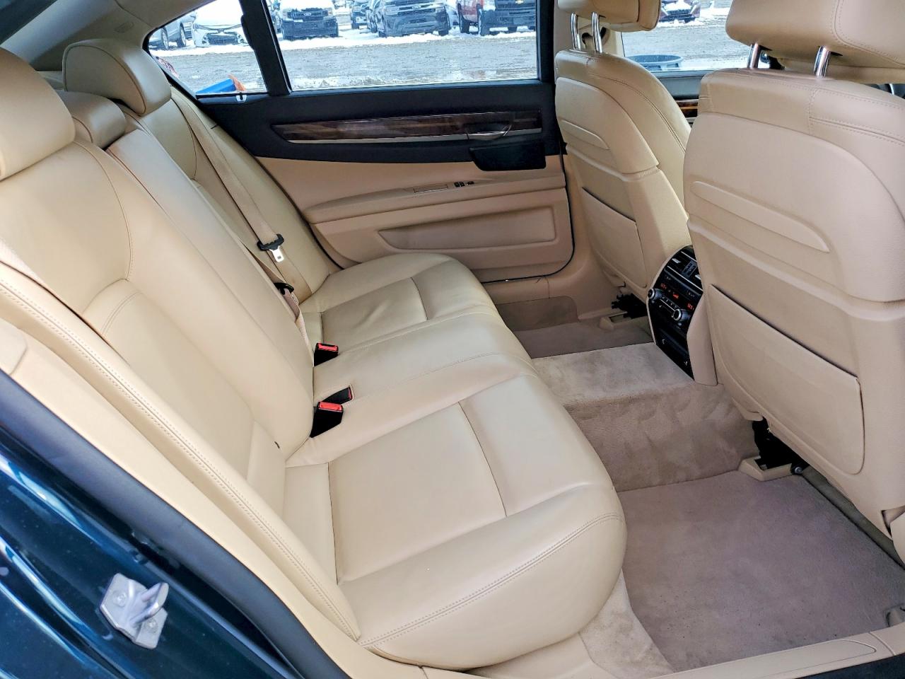 2014 Bmw 750 Lxi Blue vin: WBAYF8C50ED653707
