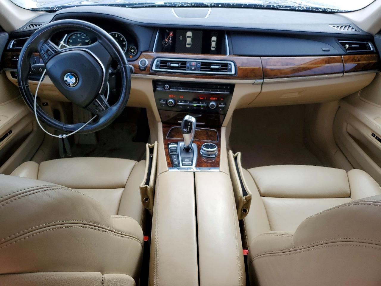 2014 Bmw 750 Lxi Blue vin: WBAYF8C50ED653707