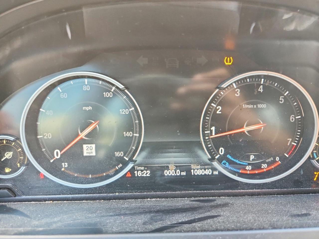 2015 Bmw 750 Lxi Black vin: WBAYF8C50FD654793